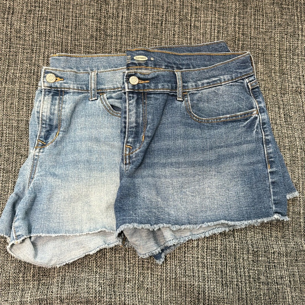 COMBO of 2 Old Navy shorts jeans - women’s size 12.